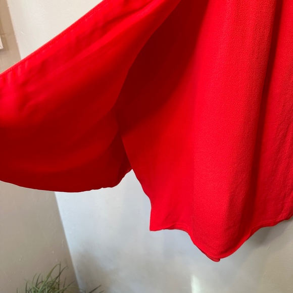 J Brand | Mina Dress Masai Masa V-Neck Side Hip Pockets Asymmetrical Mini Dress - Picture 10 of 16